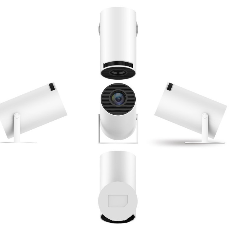 Home Cinema Compact - Projecteur domestique HD compact et portable,