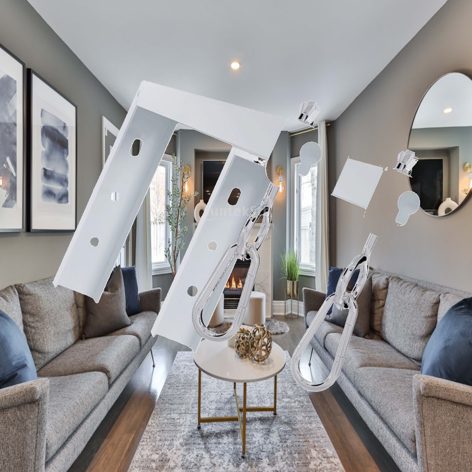 2x support de plafond pour écr - Home Cinema Plafond avis et prix